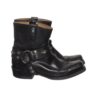 Bottes de cow-boy (Noir) de Sendra Cuir