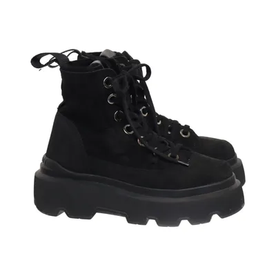 Bottes à lacets (Noir) de Inuikii