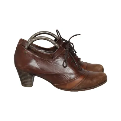 Heeled boots (Brown) from Pikolinos Leather