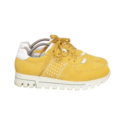 Baskets (Jaune, Blanc) de Rieker Cuir