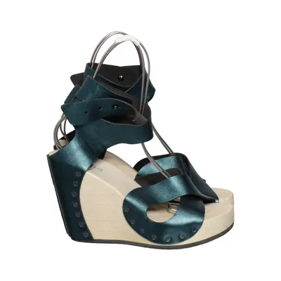 Clogs (Blue) from Trippen Leather