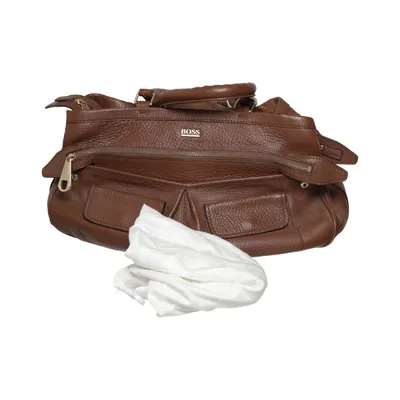 Handbag (Brown) from Hugo Boss Leather