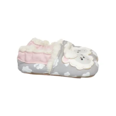 Baby booties (Gray, Multicolored) from Walkx Leather