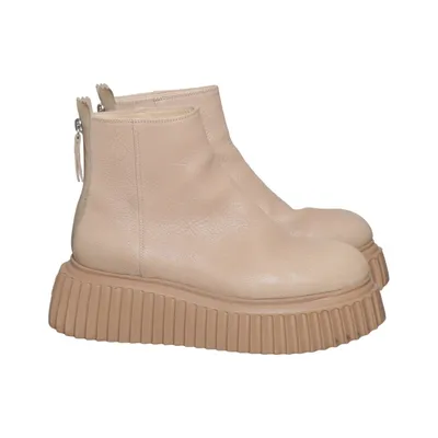 Ankelstøvler (Beige) fra AGL