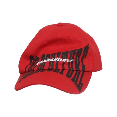 Casquette de baseball (Rouge, Noir) de Coldculture Coton