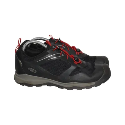 Chaussures de marche (Noir, Rouge) de Keen Cuir
