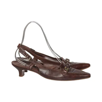 Sandales à talons hauts (Marron) de Maripe Cuir