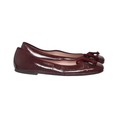 Ballerines (Rouge) de Pretty Ballerinas Cuir