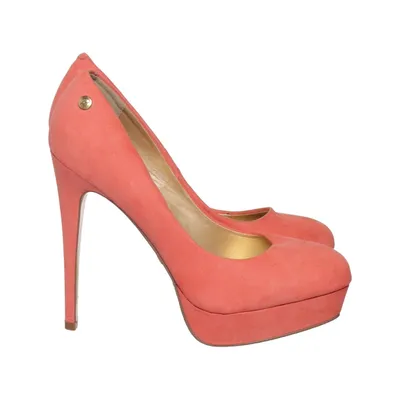 Pumper (Pink) fra Blink Kunstlæder, Imiteret ruskind