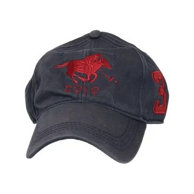Casquette de baseball (Bleu, Rouge) de Polo Sylt Coton