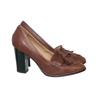 Pumps (Brown) from Mellow Yellow Leather