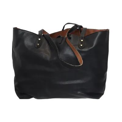 Sac à main (Noir, Marron) de Oasis Polyester, Polyuréthane