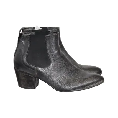 Bottines Chelsea (Noir) de Moma Cuir