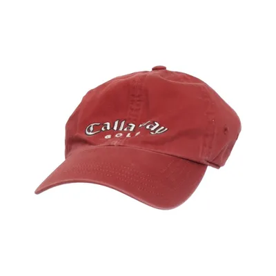 Baseball-Mütze (Rot) von Callaway Golf Baumwolle