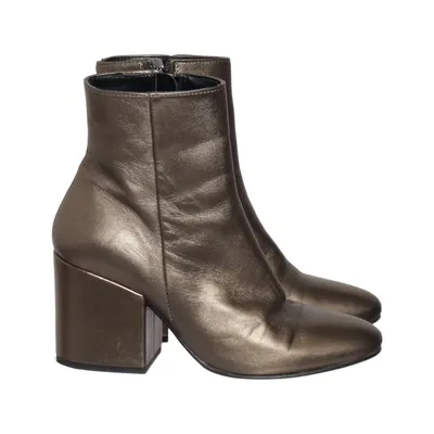 Bottes à talons (Gris) de Bagatt Cuir