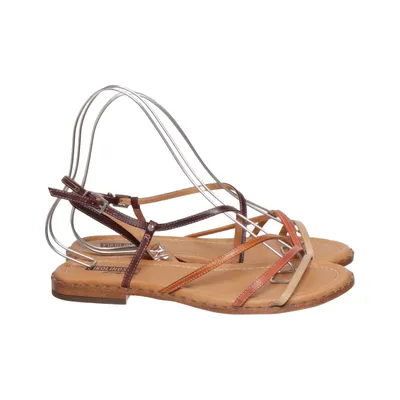 Sandalen (Bruin, Meerkleurig) van Pikolinos Leer