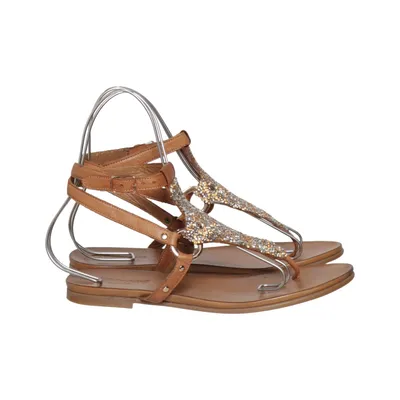 Sandalen (Bruin, Goud, Zilver) van Klippan Polyurethaan