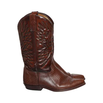 Bottes de cow-boy (Marron) de Sancho Cuir