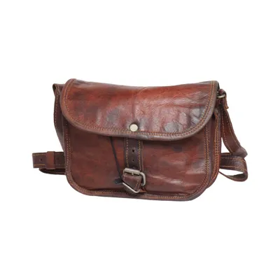 Shoulder-bag (Brown) from Gusti Leder Leather