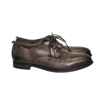 Derby shoes (Gray) from Moma