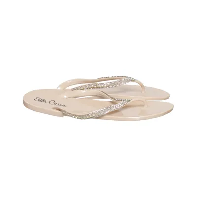 Teenslippers (Beige) van Ella Cruz Polyurethaan