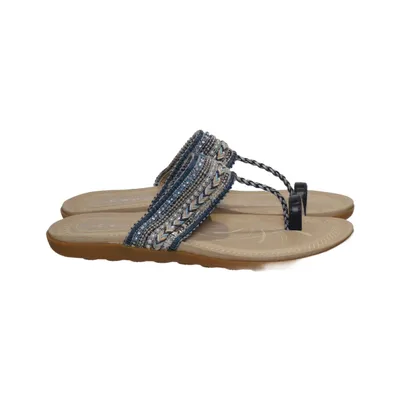 Sandaler (Blå, Beige, Flerfarvet) fra Lovit Læder