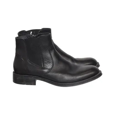 Ankle boots (Black) from Mercedes Leather