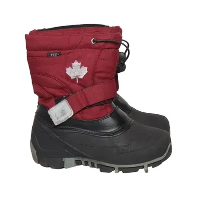 Laced boots (Red, Black) from Canadians
