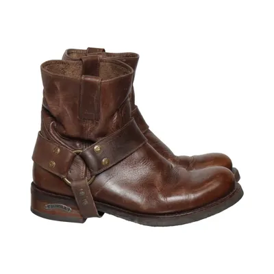 Motorbike shoes (Brown) from Sendra Leather