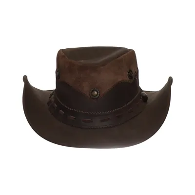Cowboy hat (Brown) from Outback Leather