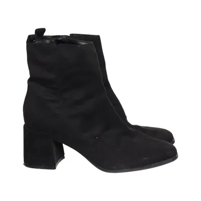 Laarzen met hak (Zwart) van H&M Leer