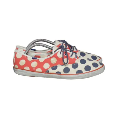 Canvas schoenen (Wit, Rood, Blauw) van Keds Katoen