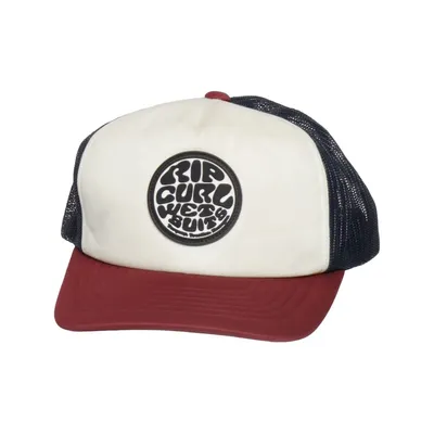 Trucker cap (White, Black, Red) from Rip Curl