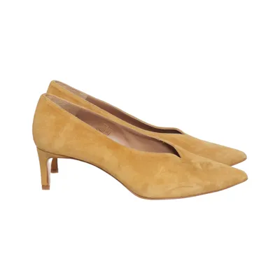 Pumps (Brown) from Flattered x Isabella Löwengrip Leather