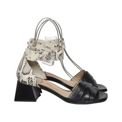 Sandales à talons hauts (Noir, Gris, Multicolore) de Laura Bellariva Cuir