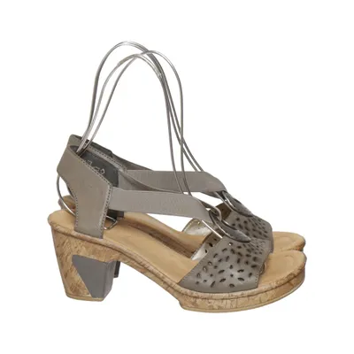 Sandalen (Grijs) van Rieker Leer