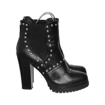 Heeled boots (Black) from Catwalk