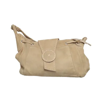 Sac à bandoulière (Beige) de Attilio Giusti Leombruni Daim