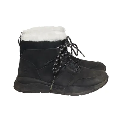 Bottines (Noir, Blanc) de Thermolite Cuir