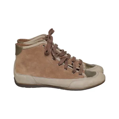 Veterlaarzen (Bruin, Beige) van Geox Leer