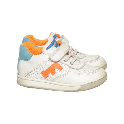 Baskets (Blanc, Bleu, Orange) de Falcotto