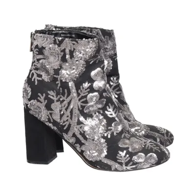 Stiefeletten (Schwarz, Silber) von New Look