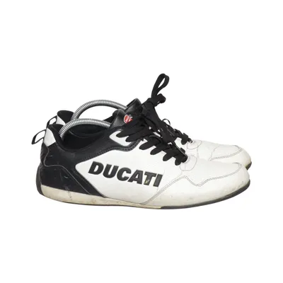 Trainers (White, Black) from Ducati Polyurethane