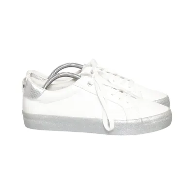 Sneakers (White, Silver) from Fritzi aus Preußen Leather