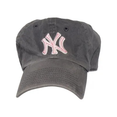 Baseball cap (Gray, Pink) from New Era Cotton