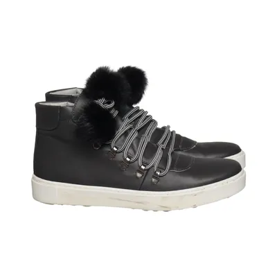 Baskets (Noir, Blanc) de Catwalk Polyuréthane