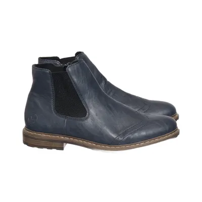 Bottines (Bleu) de Rieker Antistress Cuir, Laine