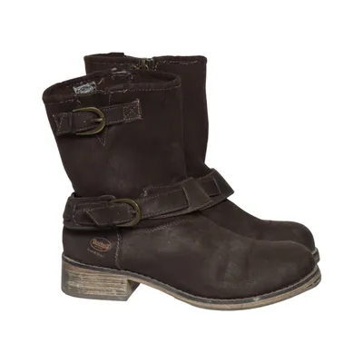 Ankle boots (Brown) from Dockers by Gerli Polyester
