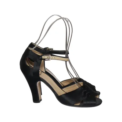 High heel sandals (Black) from Bottega Veneta Leather