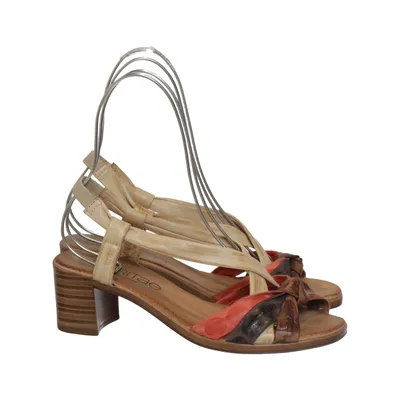 Højhælede sandaler (Beige, Flerfarvet) fra Liberitae